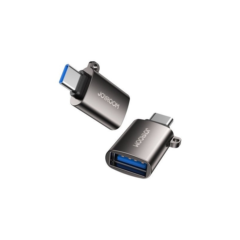 Adapteris JOYROOM (S-H151) is Type-C i USB (OTG) juodas