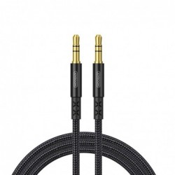 Audio adapteris JOYROOM (SY-15A1) 3,5mm i 3,5mm (p-p) 1,5m juodas