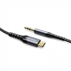 Audio adapteris JOYROOM (SY-A03) is "Type-C" i 3,5mm 2m juodas