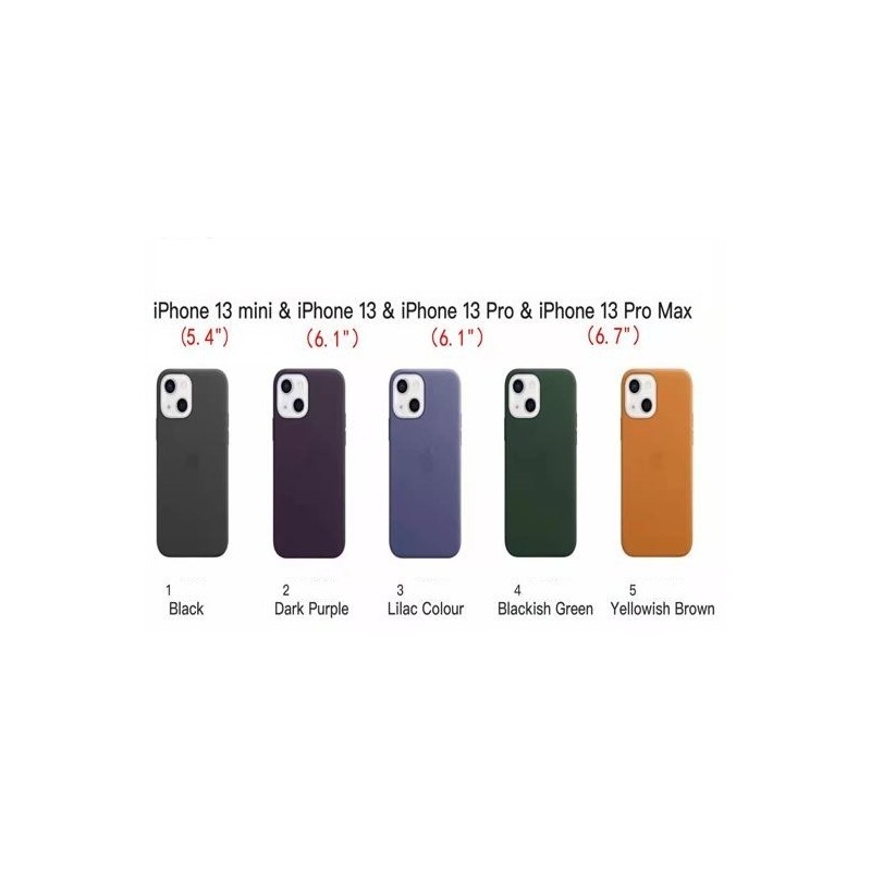 Deklai ORG "Leather Case" Magsafe iPhone 13 Pro Max