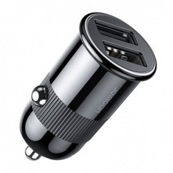 Ikroviklis automobilinis JOYROOM (C-A06) Dual USB (5V 3.1A) juodas