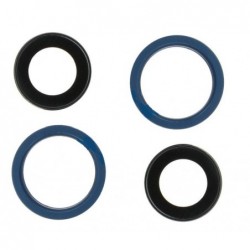 iPhone 13 mini kameros stikliukas su remeliu Blue (2vnt) ORG