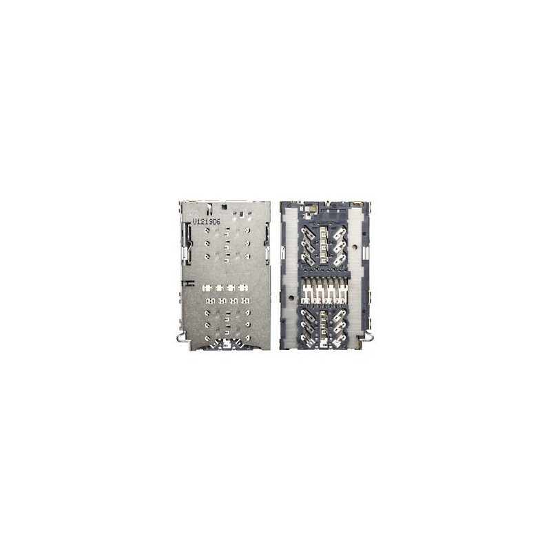 SIM ir MicroSD (arba DUAL SIM) korteles kontaktas Samsung A320F/A520F/G930F/G935F/N930F/G950F/G955F/N950FD ORG
