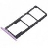 SIM korteles laikiklis Huawei Honor Play violetinis originalus (service pack)