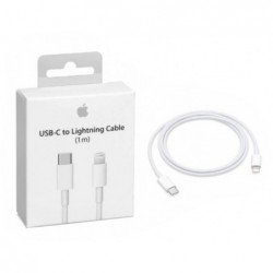 USB kabelis Apple "USB-C (Type-C) to Lightning Cable" (1M) (A1703/A2249) (MQGJ2) iPhone/iPad/iPod/Macbook/iMac