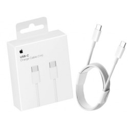 USB kabelis Apple "USB-C (Type-C) to USB-C (Type-C)" (1M) (A1997) iPhone/iPad/iPod/Macbook/iMac/AirPods origin