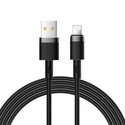 USB kabelis JOYROOM (S-1224N2) lightning (2.4A) 1.2m juodas