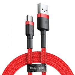 Kabelis USB2.0 A kištukas - USB C
kištukas, 1.0m QC3.0 su nailoniniu šarvu
raudonas BASEUS