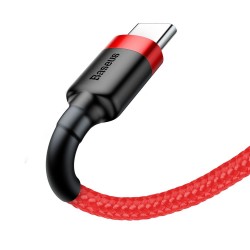 Kabelis USB2.0 A kištukas - USB C
kištukas, 1.0m QC3.0 su nailoniniu šarvu
raudonas BASEUS