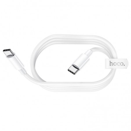 USB kabelis HOCO X51 "USB-C (Type-C) to USB-C (Type-C)" (20V 5A) 2m baltas