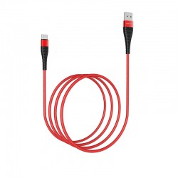 Kabelis Borofone BX32 Munificen USB - Type-C 1.0m 5A raudonas