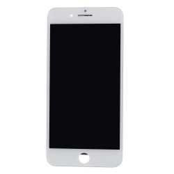 Ekranas iPhone 8 Plus su lietimui jautriu stikliuku baltas Premium ESR+Full View, 380-450cd/m2