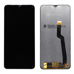 Ekranas Samsung A105 A10 su lietimui jautriu stikliuku juodas OEM