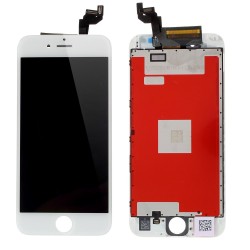 Ekranas iPhone 6S su lietimui jautriu stikliuku baltas Premium ESR+Full View, 380-450cd/m2