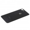 Galinis dangtelis iPhone 8 pilkas (space grey) (bigger hole for camera) HQ