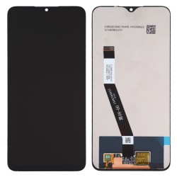 Ekranas Xiaomi Redmi 9 su lietimui jautriu stikliuku juodas OEM