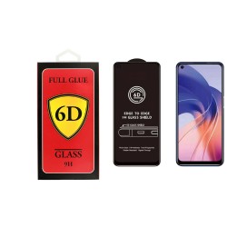LCD apsauginis stikliukas 6D Full Glue Samsung Galaxy A52 4G A525 / A52 5G A526 / A52s A528