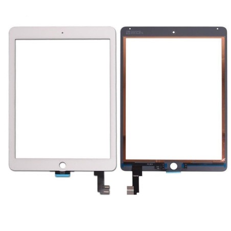 Lietimui jautrus stikliukas iPad Air 2 baltas HQ