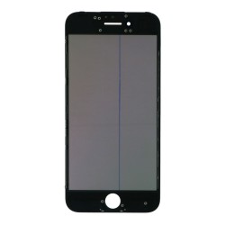 LCD stikliukas Apple iPhone 7 su rėmeliu ir OCA + poliarizuota juodas ORG