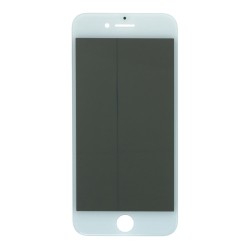 LCD stikliukas Apple iPhone 7 su rėmeliu ir OCA + poliarizuota baltas ORG