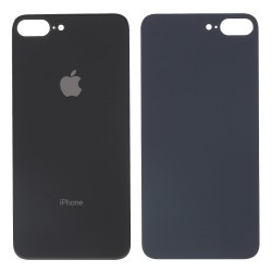 Galinis dangtelis iPhone 8 Plus Space Grey (bigger hole for camera) HQ
