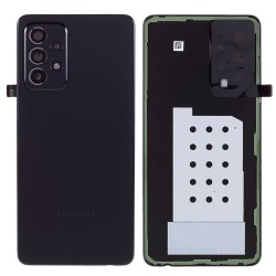 Galinis dangtelis Samsung A525 / A526 / A528 A52 4G / A52 5G / A52S 5G juodas (su kameros...