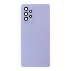 Galinis dangtelis Samsung A72 4G A725 / A72 5G A726 violetinis (su kameros stikliuku) OEM
