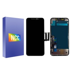 Ekranas Apple iPhone 11 su lietimui jautriu stikliuku NCC Incell Premium, su skardele ir lipduku