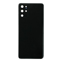 Galinis dangtelis Samsung S20 Plus G985 / G986 juodas (su kameros stikliuku) OEM
