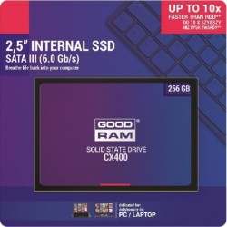 Kietasis diskas SSD GOODRAM CX400 256GB (6.0gb/s) SATAlll 2,5