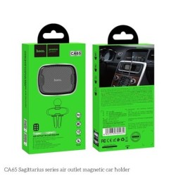 Automobilinis universalus telefono laikiklis HOCO CA65 Sagittarius tvirtinamas ant ventiliacijos groteliu, mag
