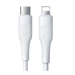 USB kabelis JOYROOM (S-1224M3) "USB-C (Type-C) to Lightning Cable" (2.4A) 1.2m baltas