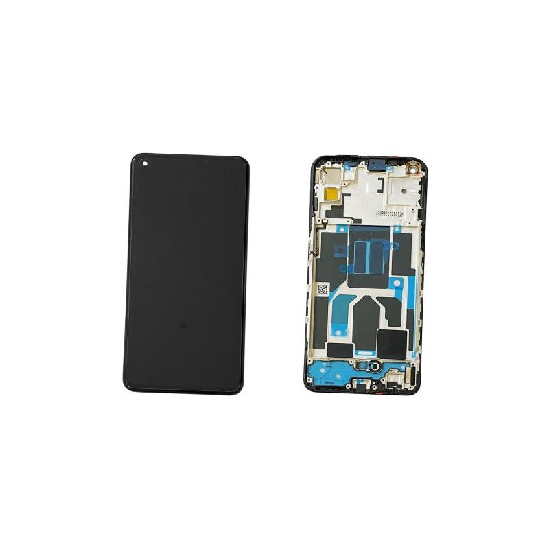 Ekranas OnePlus Nord CE 2 5G su lietimui jautriu stikliuku Black originalus (service pack)
