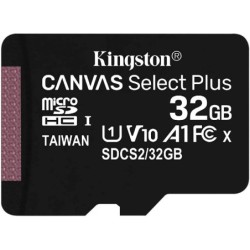 Atminties korta Kingston Canvas Select Plus MicroSD 32GB (class10 UHS-I 100MB/S)