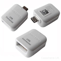 Adapteris Samsung iš MicroUSB į USB (OTG) GH96-09728A originalus