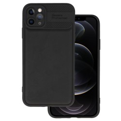 Dėklas Camera Protected Apple iPhone 12 Pro Max juodas