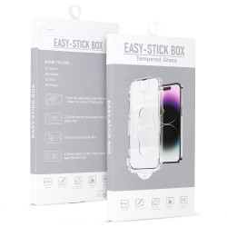 LCD apsauginis stikliukas Easy-Stick Box Apple iPhone XR / 11 juodas