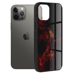 Dėklas Techsuit - Glaze Apple iPhone 12 Pro Max Red Nebula