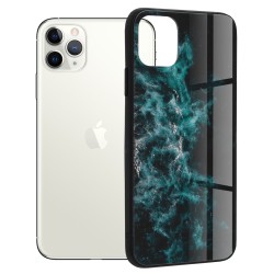 Dėklas Techsuit - Glaze Apple iPhone 11 Pro Max Blue Nebula