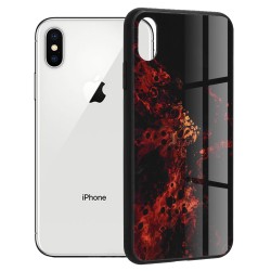 Dėklas Techsuit - Glaze Apple iPhone X / XS Red Nebula