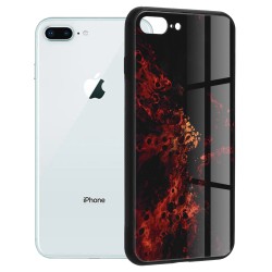 Dėklas Techsuit - Glaze Apple iPhone 7 Plus / 8 Plus Red Nebula