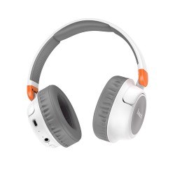 Belaidės ausinės HOCO W43 Bluetooth 5.2, baltos