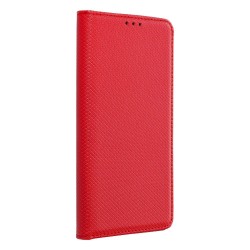 Dėklas Smart Book Samsung A13 5G A136 / A04s A047 raudonas