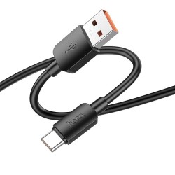 Kabelis HOCO X96 USB - Type C, PD, 100W, 20V / 6A, 1m, juodas