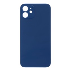 Galinis dangtelis iPhone 12 mėlynas (bigger hole for camera) OEM