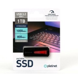 Atmintine SSD Platinet USB 1TB (USB 3.2 R/W 1000/800 MB/s)