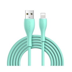 USB kabelis JOYROOM (S-2030M8) "lightning" (2.4A) 2m zalias