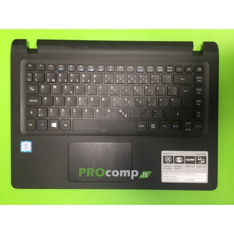 Apatinės dalies viršus su klaviatūra Acer Aspire ES1-433-33KZ