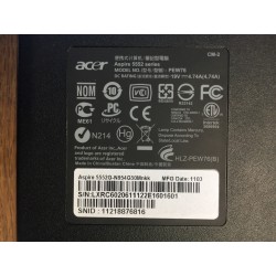 Apatinės dalies dugnas Acer Aspire 5552G