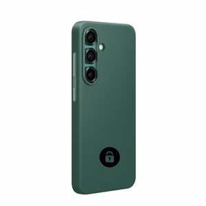 Phone Case "Silicone Cover" for Samsung A556 A55 5G / Green / in package